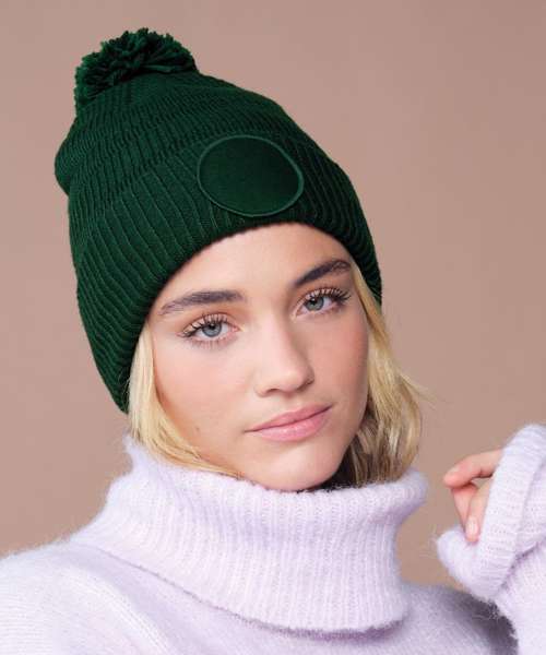 Fan patch beanie