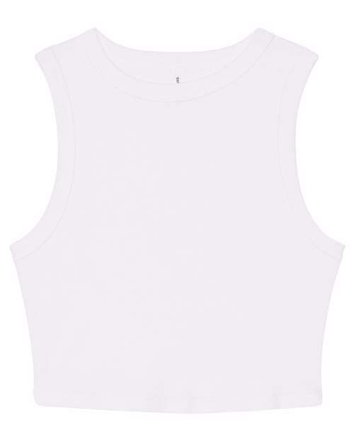 Women’s micro rib muscle crop tank