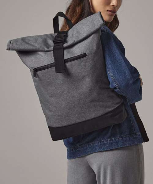 Roll-top backpack