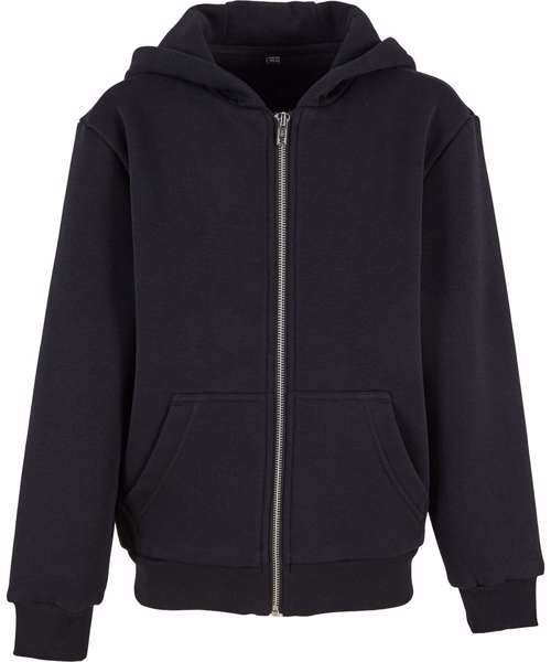 Kids fluffy zip hoodie