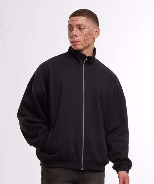 Oversized zip jacket