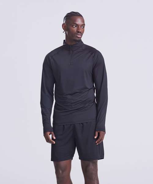 Lightweight active 1/4-zip
