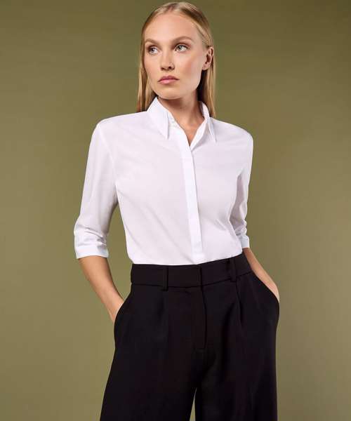 Contiental ¾ sleeve blouse womens