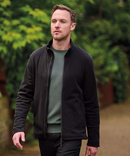 Honestly made recycled full zip microfleece