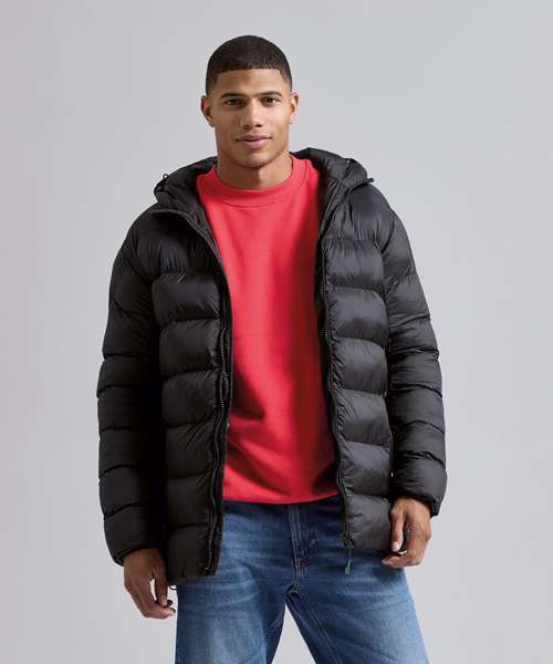  Solitude recycled hooded jacket