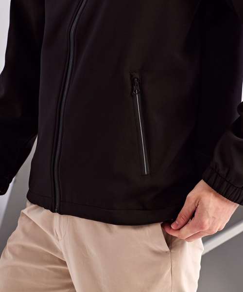 Ts009 Softshell Hooded 2-layer softshell jacket | TS009